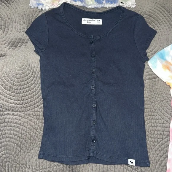 Abercrombie kids short sleeve shirt bundle size 7/8 - Picture 4 of 5